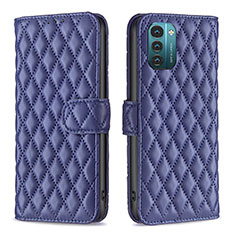 Coque Portefeuille Livre Cuir Etui Clapet B20F pour Nokia G11 Bleu