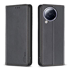 Coque Portefeuille Livre Cuir Etui Clapet B22F pour Xiaomi Civi 3 5G Noir