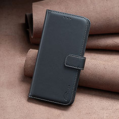 Coque Portefeuille Livre Cuir Etui Clapet B23F pour Xiaomi Redmi 12 4G Noir