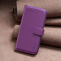 Coque Portefeuille Livre Cuir Etui Clapet B23F pour Xiaomi Redmi 12 4G Violet