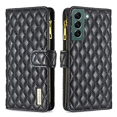 Coque Portefeuille Livre Cuir Etui Clapet BF1 pour Samsung Galaxy S22 5G Noir