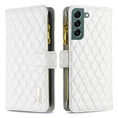 Coque Portefeuille Livre Cuir Etui Clapet BF1 pour Samsung Galaxy S23 5G Blanc