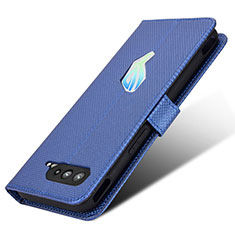 Coque Portefeuille Livre Cuir Etui Clapet BY1 pour Asus ROG Phone 5 Ultimate Bleu