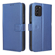 Coque Portefeuille Livre Cuir Etui Clapet BY1 pour Nokia G100 Bleu