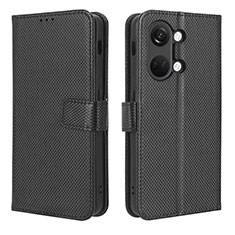 Coque Portefeuille Livre Cuir Etui Clapet BY1 pour OnePlus Nord 3 5G Noir