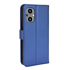Coque Portefeuille Livre Cuir Etui Clapet BY1 pour OnePlus Nord N20 5G Bleu