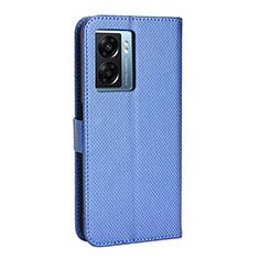 Coque Portefeuille Livre Cuir Etui Clapet BY1 pour OnePlus Nord N300 5G Bleu