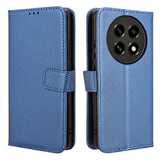 Coque Portefeuille Livre Cuir Etui Clapet BY1 pour Oppo A2 Pro 5G Bleu