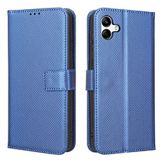 Coque Portefeuille Livre Cuir Etui Clapet BY1 pour Samsung Galaxy A04E Bleu