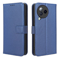 Coque Portefeuille Livre Cuir Etui Clapet BY1 pour Xiaomi Civi 3 5G Bleu