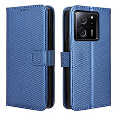 Coque Portefeuille Livre Cuir Etui Clapet BY1 pour Xiaomi Mi 13T 5G Bleu