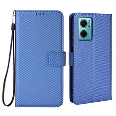 Coque Portefeuille Livre Cuir Etui Clapet BY1 pour Xiaomi Redmi 10 Prime Plus 5G Bleu