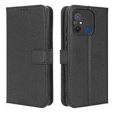 Coque Portefeuille Livre Cuir Etui Clapet BY1 pour Xiaomi Redmi 11A 4G Noir