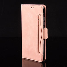 Coque Portefeuille Livre Cuir Etui Clapet BY2 pour Xiaomi Mi 10i 5G Rose