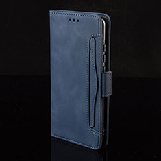 Coque Portefeuille Livre Cuir Etui Clapet BY2 pour Xiaomi Redmi Note 11R 5G Bleu