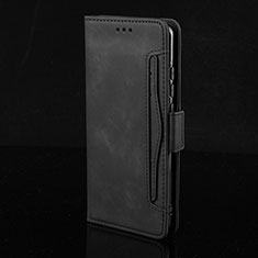 Coque Portefeuille Livre Cuir Etui Clapet BY2 pour Xiaomi Redmi Note 11R 5G Noir