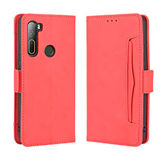 Coque Portefeuille Livre Cuir Etui Clapet BY3 pour HTC U20 5G Rouge