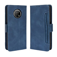 Coque Portefeuille Livre Cuir Etui Clapet BY3 pour Nokia G300 5G Bleu