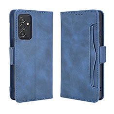 Coque Portefeuille Livre Cuir Etui Clapet BY3 pour Samsung Galaxy A05s Bleu