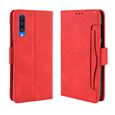 Coque Portefeuille Livre Cuir Etui Clapet BY3 pour Samsung Galaxy A30S Rouge
