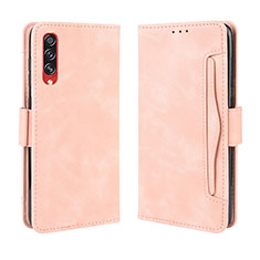 Coque Portefeuille Livre Cuir Etui Clapet BY3 pour Samsung Galaxy A70 Rose