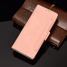 Coque Portefeuille Livre Cuir Etui Clapet BY3 pour Samsung Galaxy Z Fold2 5G Rose