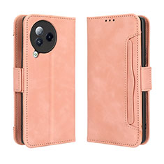 Coque Portefeuille Livre Cuir Etui Clapet BY3 pour Xiaomi Civi 3 5G Rose