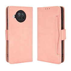 Coque Portefeuille Livre Cuir Etui Clapet BY3 pour Xiaomi Mi 10i 5G Rose