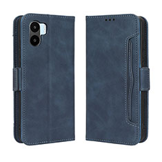 Coque Portefeuille Livre Cuir Etui Clapet BY3 pour Xiaomi Redmi A1 Bleu