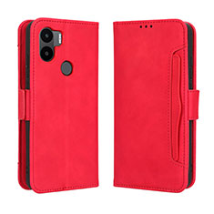 Coque Portefeuille Livre Cuir Etui Clapet BY3 pour Xiaomi Redmi A1 Plus Rouge
