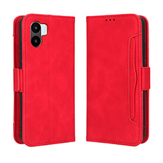 Coque Portefeuille Livre Cuir Etui Clapet BY3 pour Xiaomi Redmi A1 Rouge