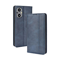 Coque Portefeuille Livre Cuir Etui Clapet BY4 pour OnePlus Nord N20 5G Bleu