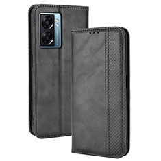 Coque Portefeuille Livre Cuir Etui Clapet BY4 pour OnePlus Nord N300 5G Noir