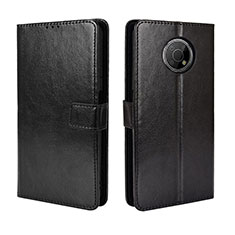 Coque Portefeuille Livre Cuir Etui Clapet BY5 pour Nokia G300 5G Noir