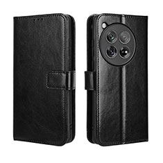Coque Portefeuille Livre Cuir Etui Clapet BY5 pour OnePlus Ace 3 5G Noir
