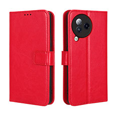 Coque Portefeuille Livre Cuir Etui Clapet BY5 pour Xiaomi Civi 3 5G Rouge