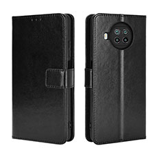 Coque Portefeuille Livre Cuir Etui Clapet BY5 pour Xiaomi Mi 10i 5G Noir