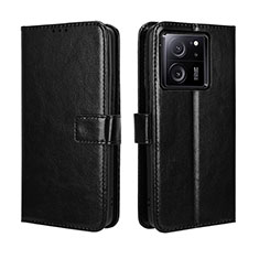 Coque Portefeuille Livre Cuir Etui Clapet BY5 pour Xiaomi Mi 13T 5G Noir