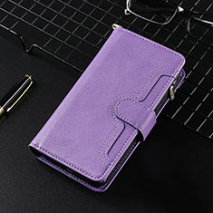 Coque Portefeuille Livre Cuir Etui Clapet BY7 pour Xiaomi Redmi 10 (2022) Violet
