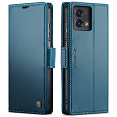 Coque Portefeuille Livre Cuir Etui Clapet C01S pour Motorola Moto G Stylus (2023) 4G Bleu