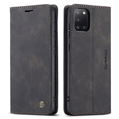 Coque Portefeuille Livre Cuir Etui Clapet C01S pour Samsung Galaxy A31 Noir