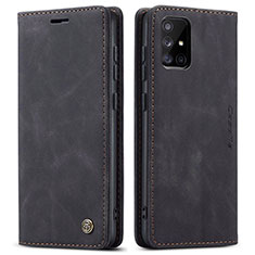 Coque Portefeuille Livre Cuir Etui Clapet C01S pour Samsung Galaxy A71 4G A715 Noir