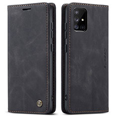 Coque Portefeuille Livre Cuir Etui Clapet C01S pour Samsung Galaxy M40S Noir