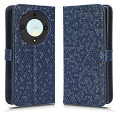 Coque Portefeuille Livre Cuir Etui Clapet C01X pour Huawei Honor Magic5 Lite 5G Bleu