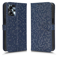 Coque Portefeuille Livre Cuir Etui Clapet C01X pour Motorola Moto G23 Bleu