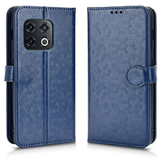 Coque Portefeuille Livre Cuir Etui Clapet C01X pour OnePlus 10 Pro 5G Bleu