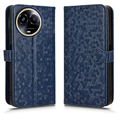 Coque Portefeuille Livre Cuir Etui Clapet C01X pour Realme V50 5G Bleu