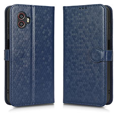 Coque Portefeuille Livre Cuir Etui Clapet C01X pour Samsung Galaxy XCover 6 Pro 5G Bleu