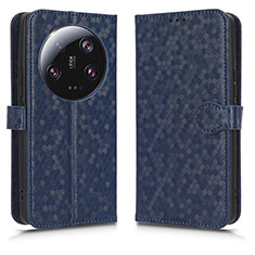Coque Portefeuille Livre Cuir Etui Clapet C01X pour Xiaomi Mi 13 Ultra 5G Bleu