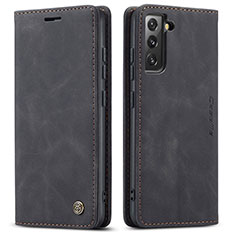 Coque Portefeuille Livre Cuir Etui Clapet C03S pour Samsung Galaxy S21 5G Noir